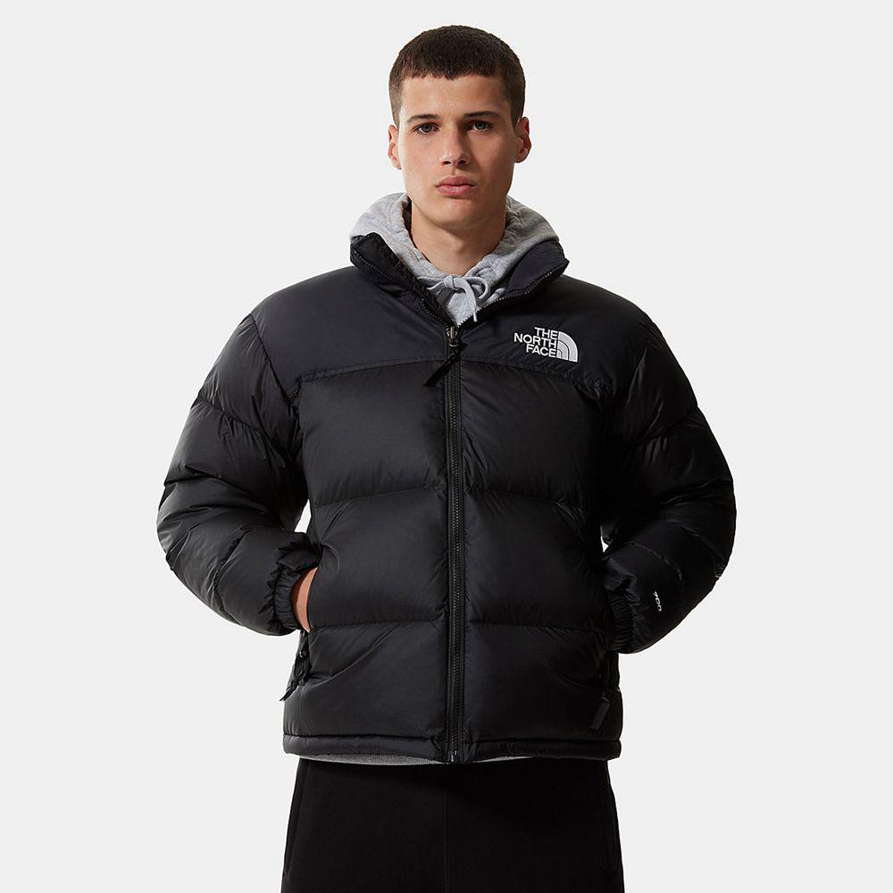The North Face 1996 Retro Nuptse Packable Ανδρικα Puffer Μπουφαν - Μαυρα (EVWR03691)